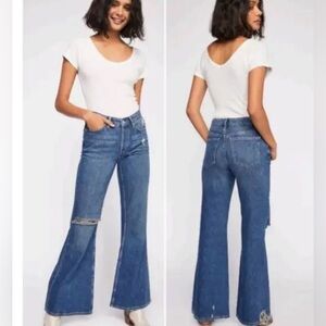 We The Free Heritage Relaxed Flare Jeans - Medium Wash 26/31